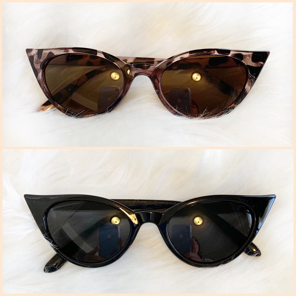 💥New💥 Leopard Cat Eye Sunglasses - Picture 4 of 6